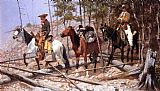 Prospecting for Cattle Range by Frederic Remington